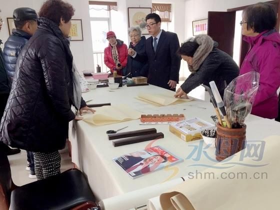 烟台农商银行开展书画交流开放日活动