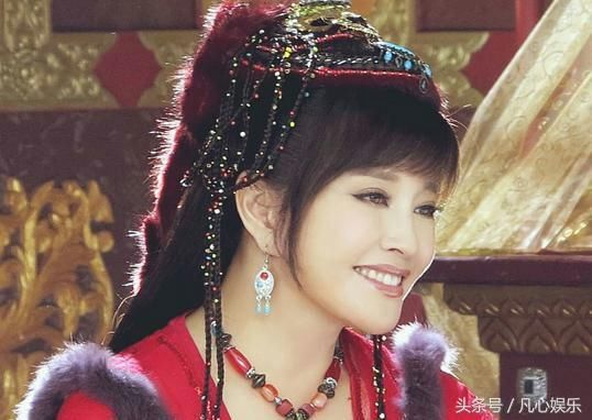 隋唐英雄3,4》里出演仅有16岁的少女阿史那燕,而且还是李世民明妃,北