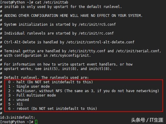 让我们了解下Linux的运行级别