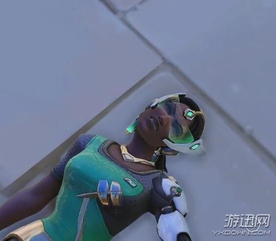 守望先锋超个性死亡表情 黑百合"致命诱惑"