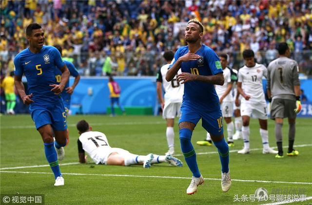 巴西比赛结束瞬间:内马尔做出这一动作,球迷都