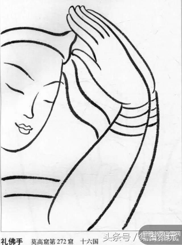 俗话讲画人难画手,但是看完敦煌壁画之后就变