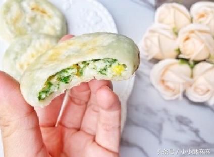 宝宝辅食:虾容玉米青菜馅饼,外酥里嫩,适合1岁