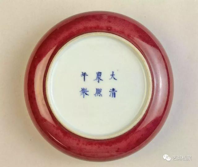 康熙官窑霁红 郎红和豇豆红瓷品赏鉴 雪花新闻