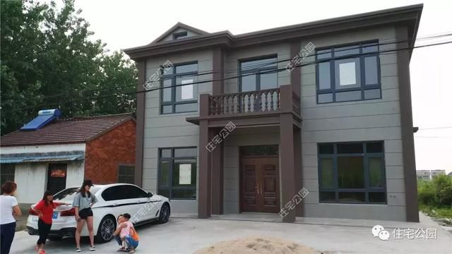 上海小伙去安徽农村买地1亩,75万建二层别墅,