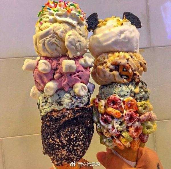 西安网红冰淇淋,拳打抖音,脚踢快手