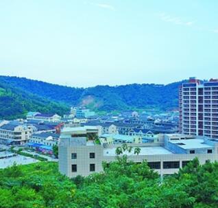 浙江温州市永嘉县珠岙村2015年村貌.光明图片