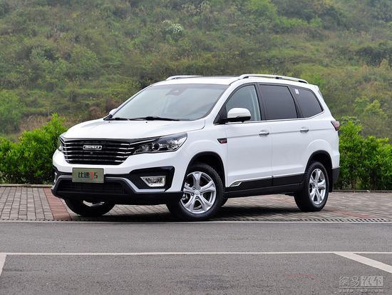 预售7.69万起 比速t5中型7座suv今日上市