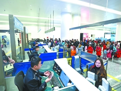 春节7天6.59万人从武汉出入境