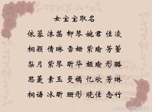 2018最新宝宝起名大全,取个让人夸赞的好名字