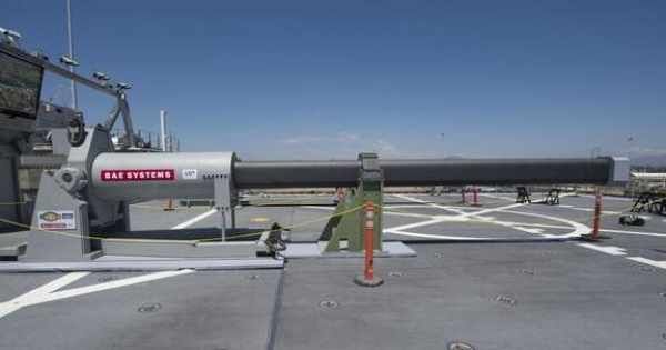 中国电磁炮首次上舰,解放军高能武器超越美国