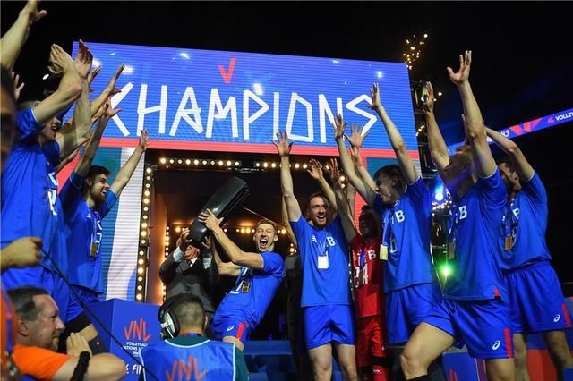 总有神奇表现的俄罗斯男排,世联赛霸气夺冠