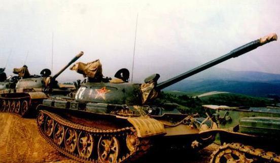 解放军的59中型坦克