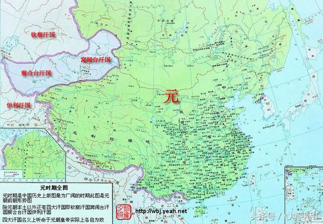 九张图速览中国自古以来疆域变化 元朝大的太