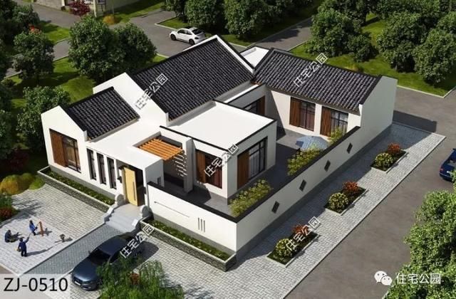 新农村建中式别墅最佳户型前30名,第1有多漂亮