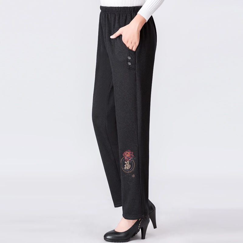 头次遇见如此洋气的长裤,什么秋裙、打底裤通