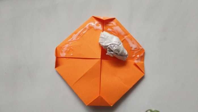 今天冬至, 一起来折纸彩色饺子吧, 做法很简单