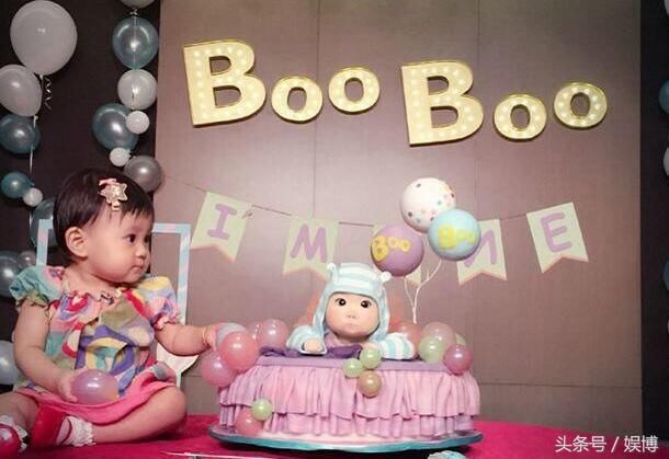 梧桐妹庆祝咘咘三岁生日,咘咘波妞超像,贾静雯