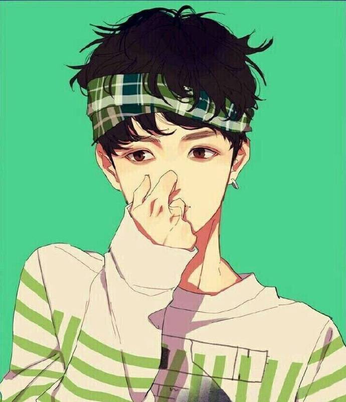 [张艺兴][分享]170625 艺兴版二次元头像 你承受得住的最美手绘风