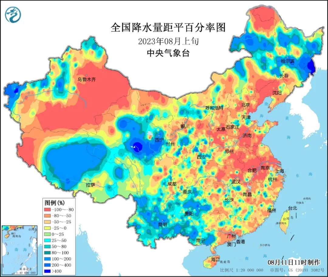 8月以来西北多地降雨异常偏多洪水频现 多雨格局将持续至本周末 北京时间