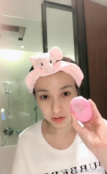 吴昕用的洁面仪火了,洁面效果不输露娜,让你见