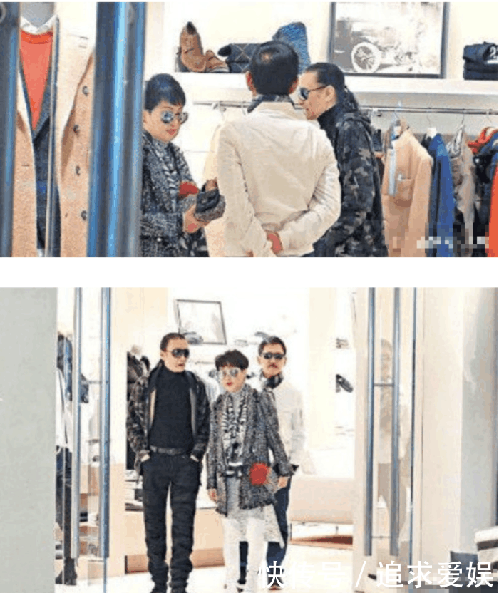 谢霆锋妈妈携现任丈夫近照曝光,比谢贤帅, 与前夫碰面打情骂俏