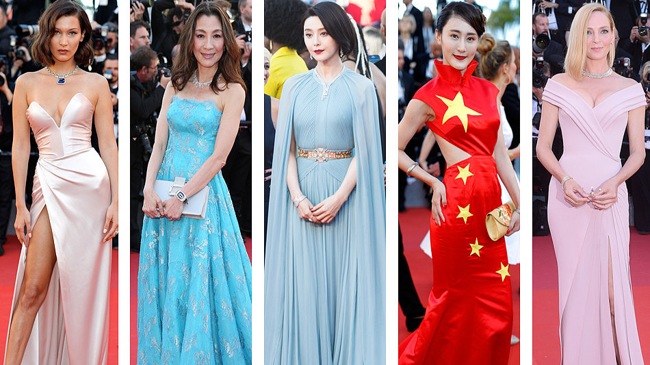 第70届戛纳电影节红毯秀，众星云集，帅哥美女齐亮相