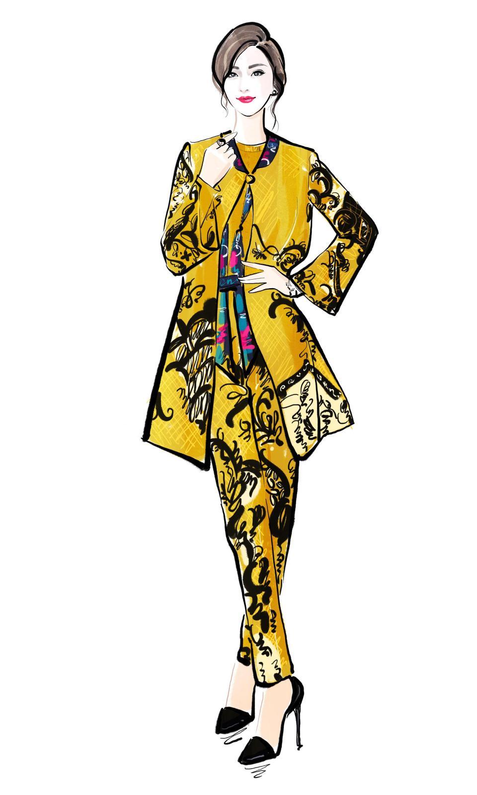 金清杨巴迪克服装设计手绘稿-第一届巴迪克服装设计大赛招募海报