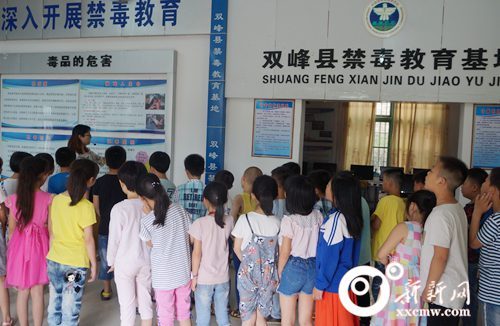 双峰县永丰镇中心学校大力推进禁毒歌谣进校