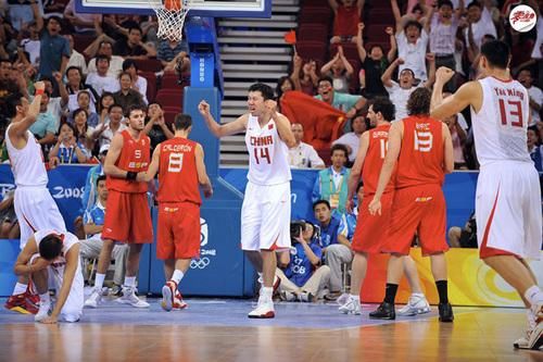 中国史上最强男篮08男篮,硬刚美国惜败西班牙