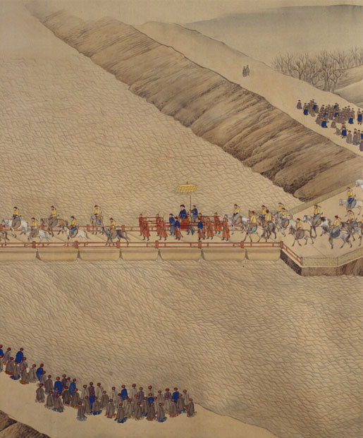 乾隆南巡图 现场记录：长卷数字展示