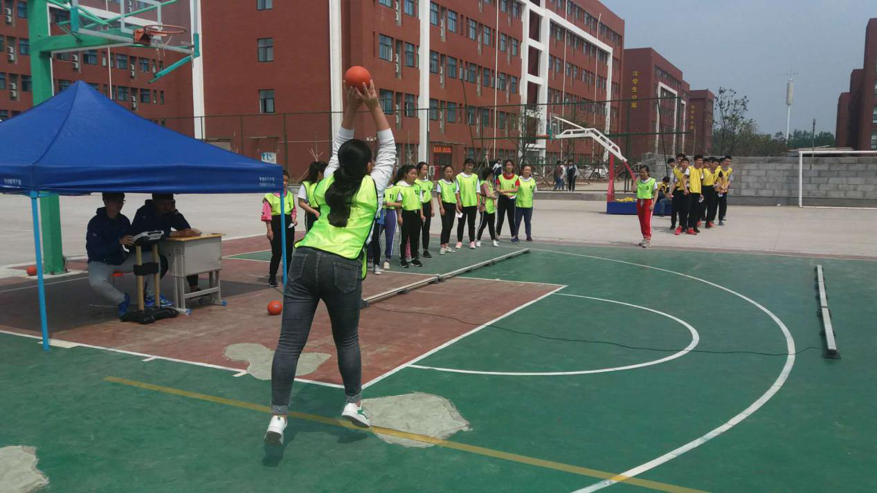 2018年滑县中招体育考试圆满结束