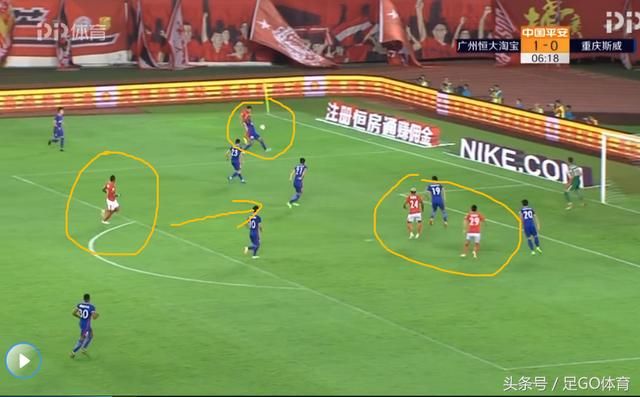 多图慎入广州恒大大胜重庆斯威,保利尼奥在干嘛