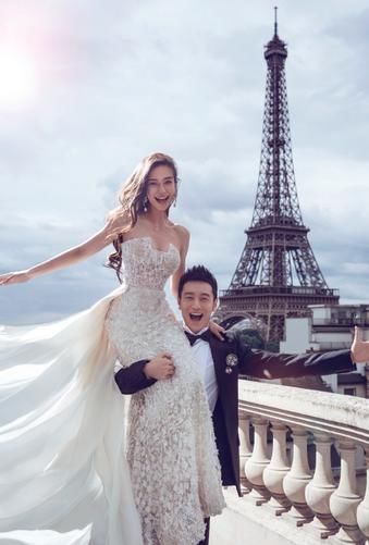 杨幂、孙俪、李小璐等十大美女明星结婚照,最