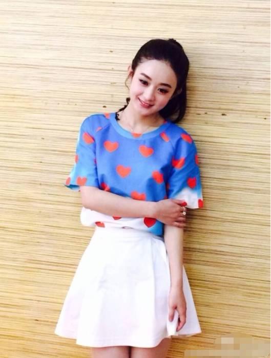 刘亦菲杨幂赵丽颖,究竟什么脸型容易出现双下