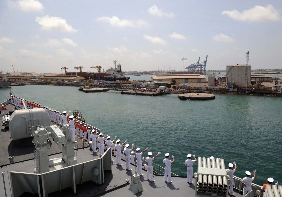 图片为吉布提港