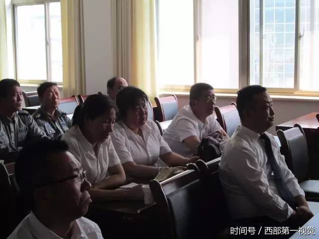 平凉市城建物业公司参加崆峒区西大街派出所安