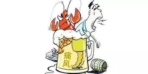 常喝酒的人啤酒、白酒中嘌呤含量非常高，大量饮酒会导致尿酸快速升高。