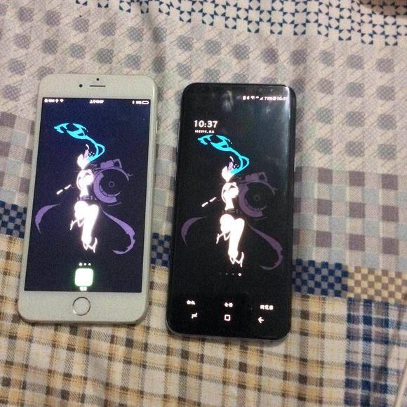 三星A屏和普通的lcd屏有什么区别?黑色背景下