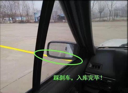 倒车入库图解详细说明:倒车入库100%成功(技