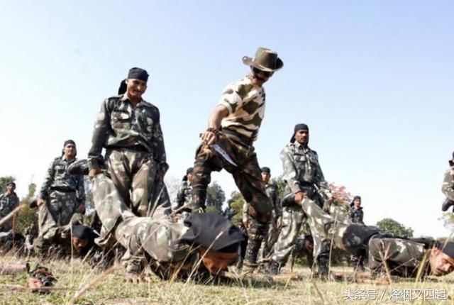 一组印度特种兵的日常训练照片,看完才明白什