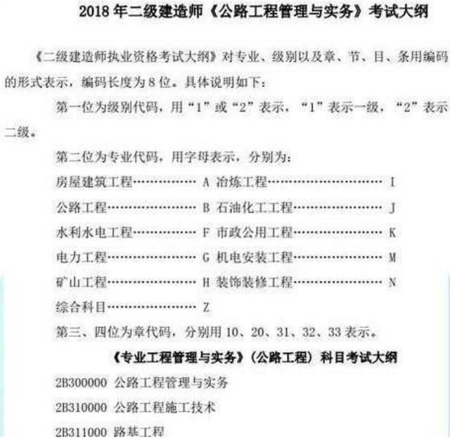 二建新考纲新书对照改动,2018考生你们注意了