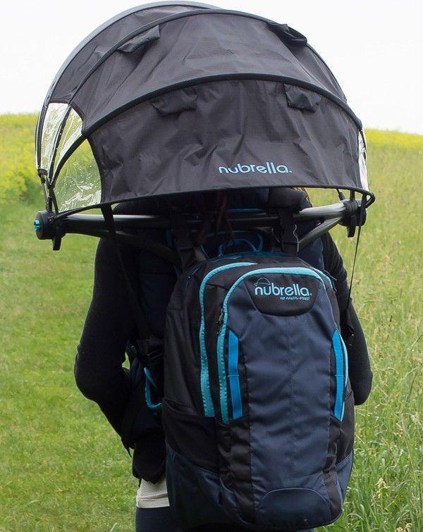 nubrella背包式雨伞:雨天拍照神器