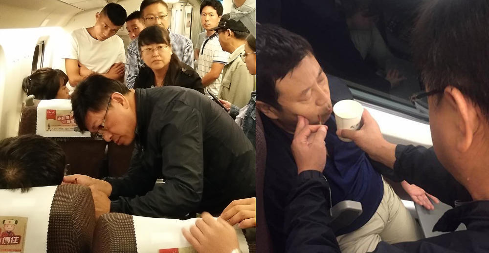 乘客高铁上晕厥 医学校长“银针救命”