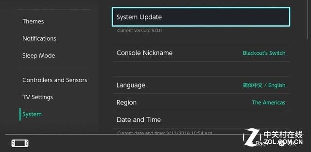 Switch 5.0系统上线:迟迟没有中文想闹哪样?