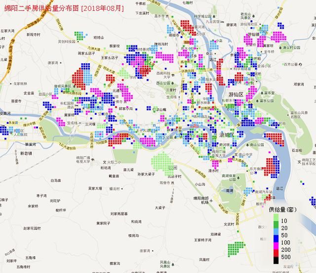 绵阳8月最全房价地图丨新房二手房均略有上涨