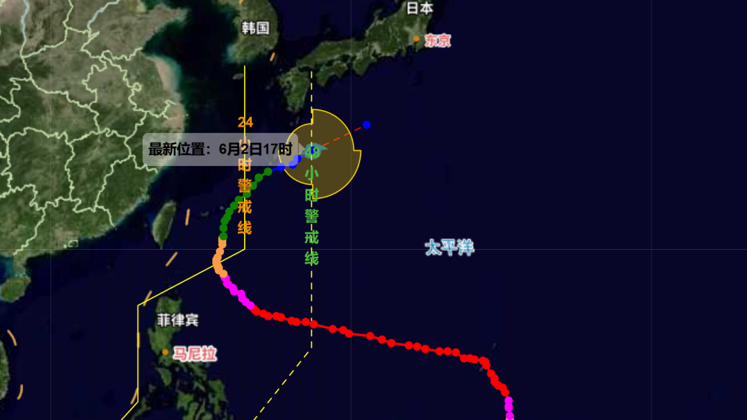 玛娃走了！台风玛娃转弯避开我国，特大暴雨开始袭击日本