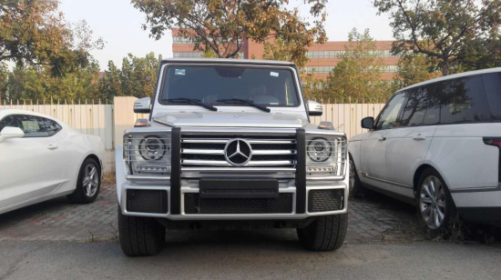 奔驰g500银色 大气座驾现车销售惊喜钜惠