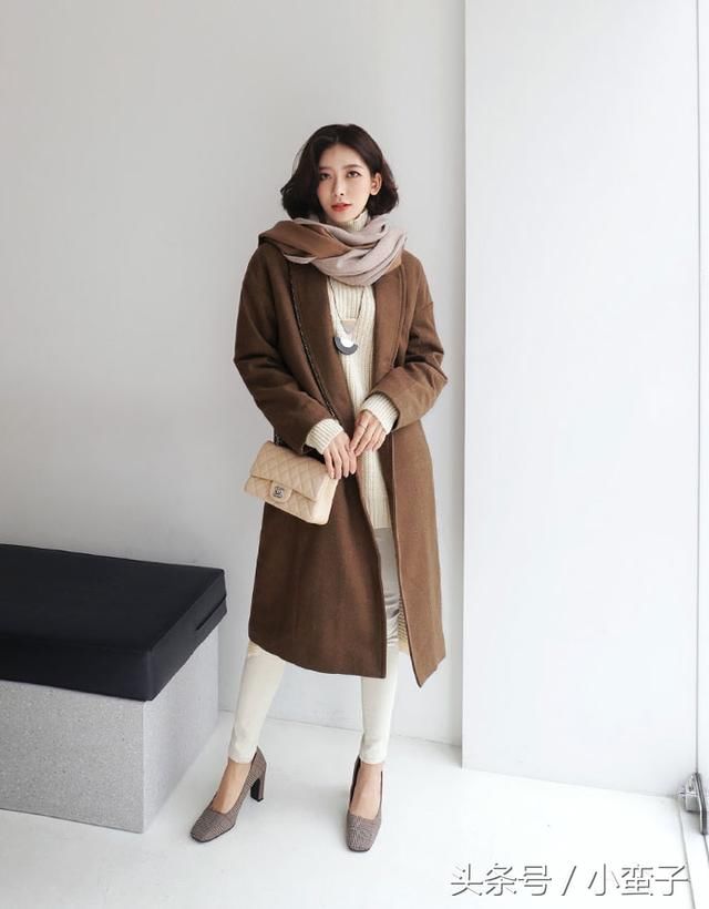 焦糖色大衣搭配 今年冬天怎么少得了TA