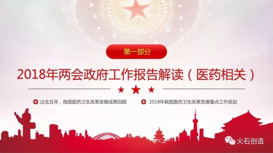 2018年两会医药行业政策方向解读|12页核心内